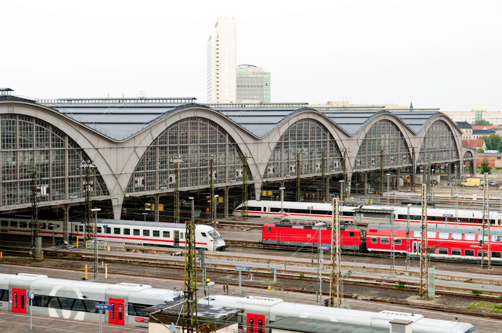 Gleisfeld Hauptbahnhof Leipzig