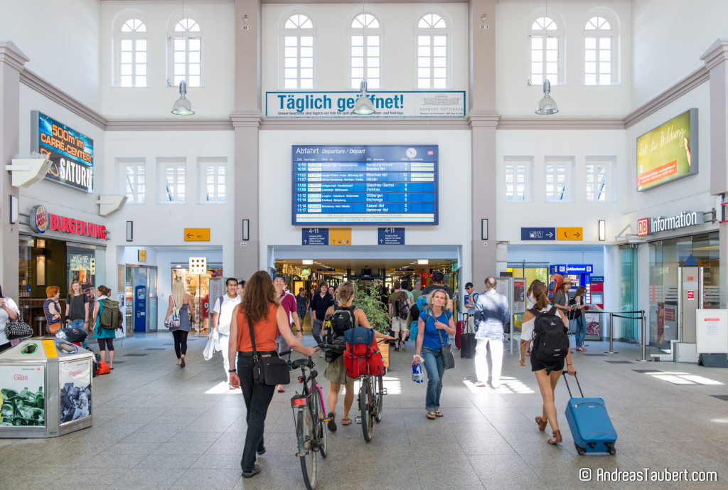 Bahnhofshalle Bahnhof Göttingen