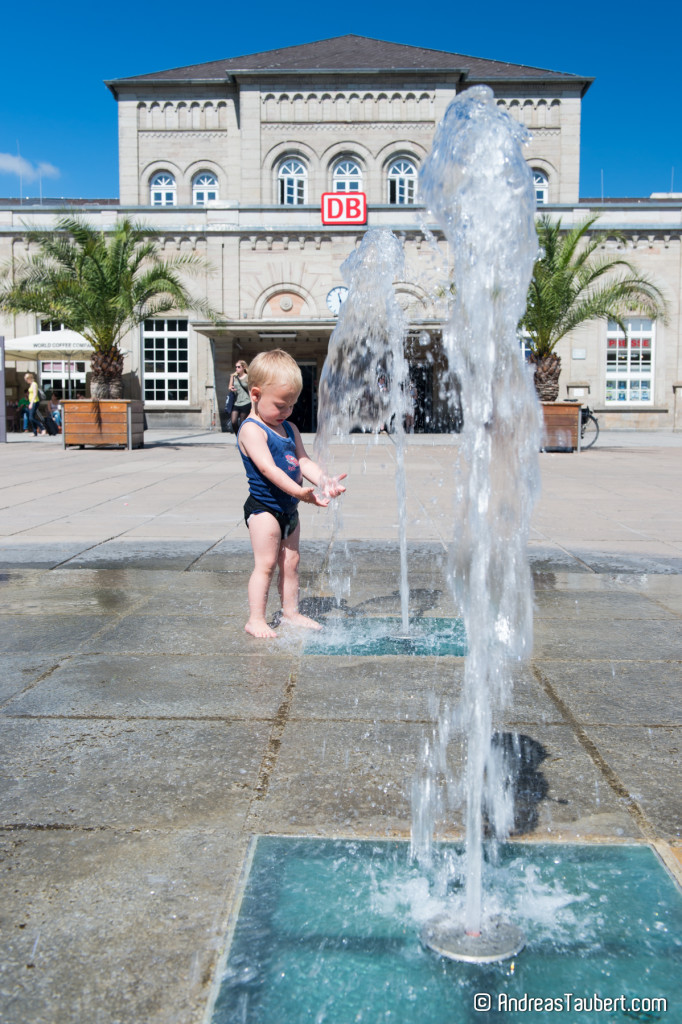 Brunnen am Bahnhofsvorplatz Göttingen