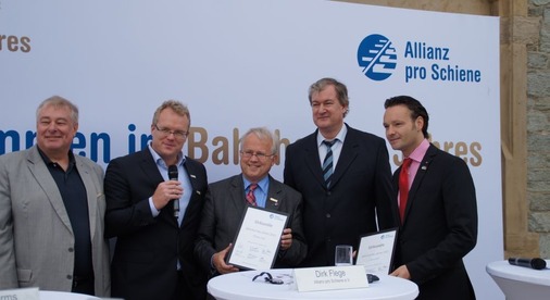 Talkrunde auf der Bühne.