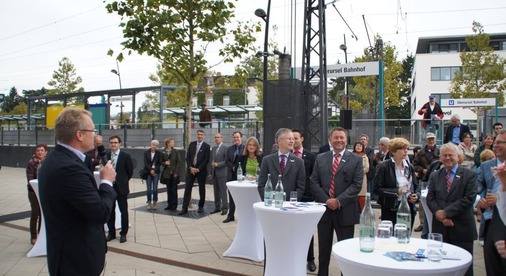 Dirk Flege im Gespräch mit dem Publikum