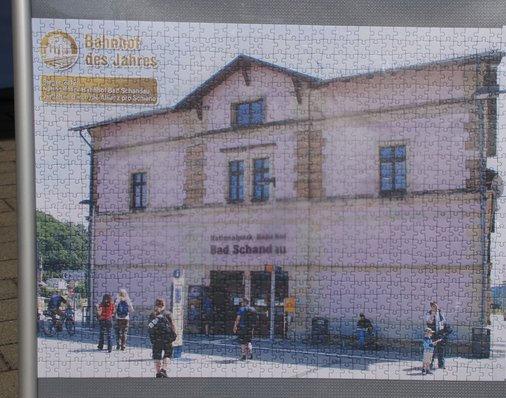 Puzzle Bahnhof Bad Schandau