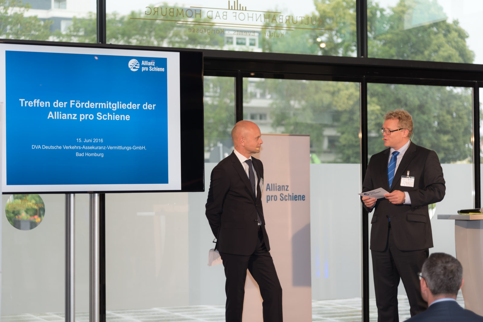 Dr. Christian Heidersdorf (DVA) und Dirk Flege