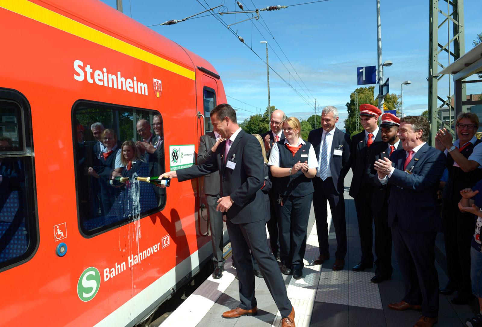 Bahnhof des Jahres 2016: Feier in Steinheim (Westfalen)