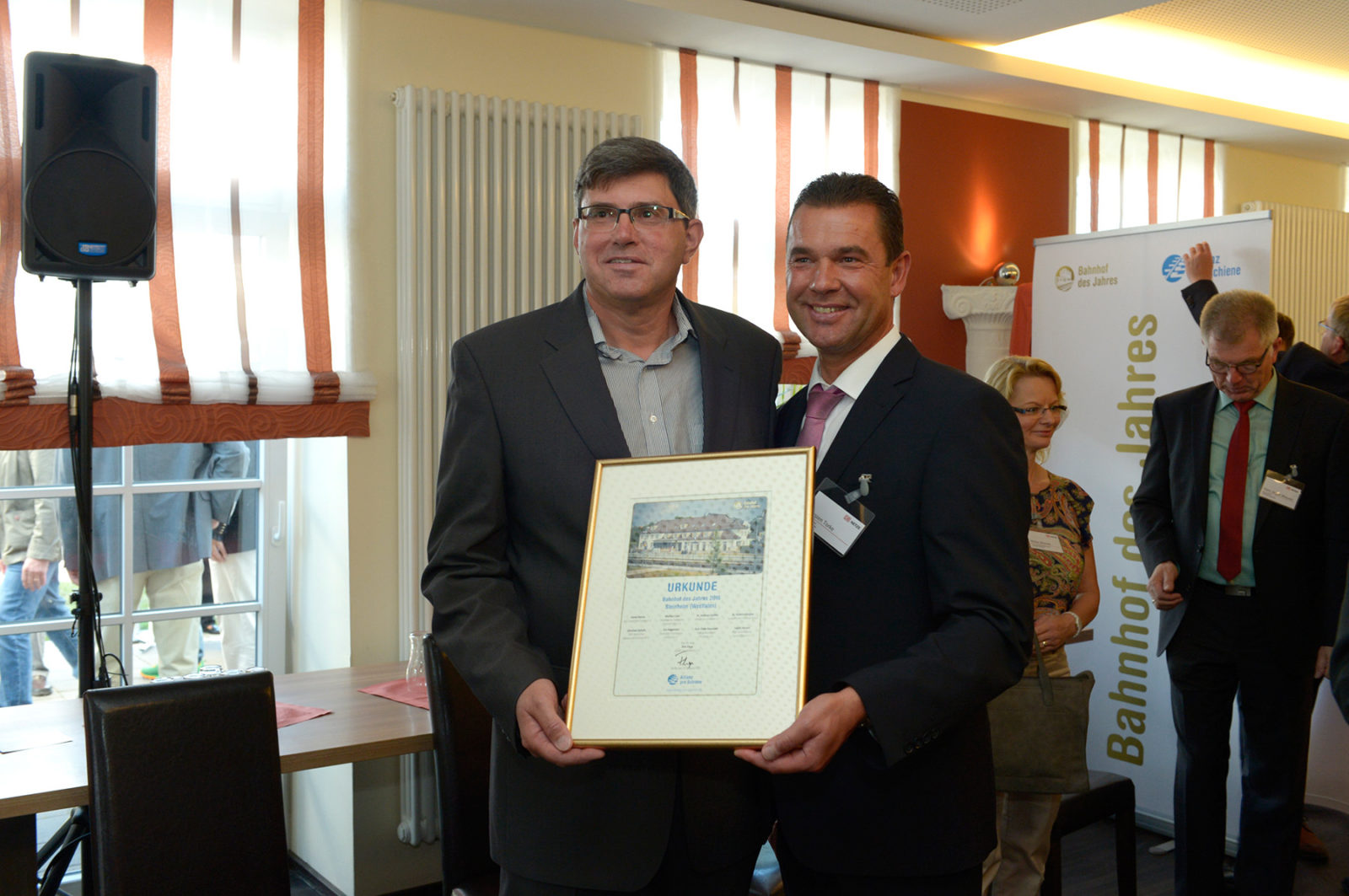 Bahnhof des Jahres 2016: Feier in Steinheim (Westfalen)