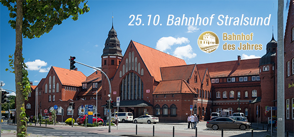 Bahnhof des Jahres 2016, Allianz pro Schiene; Stralsund