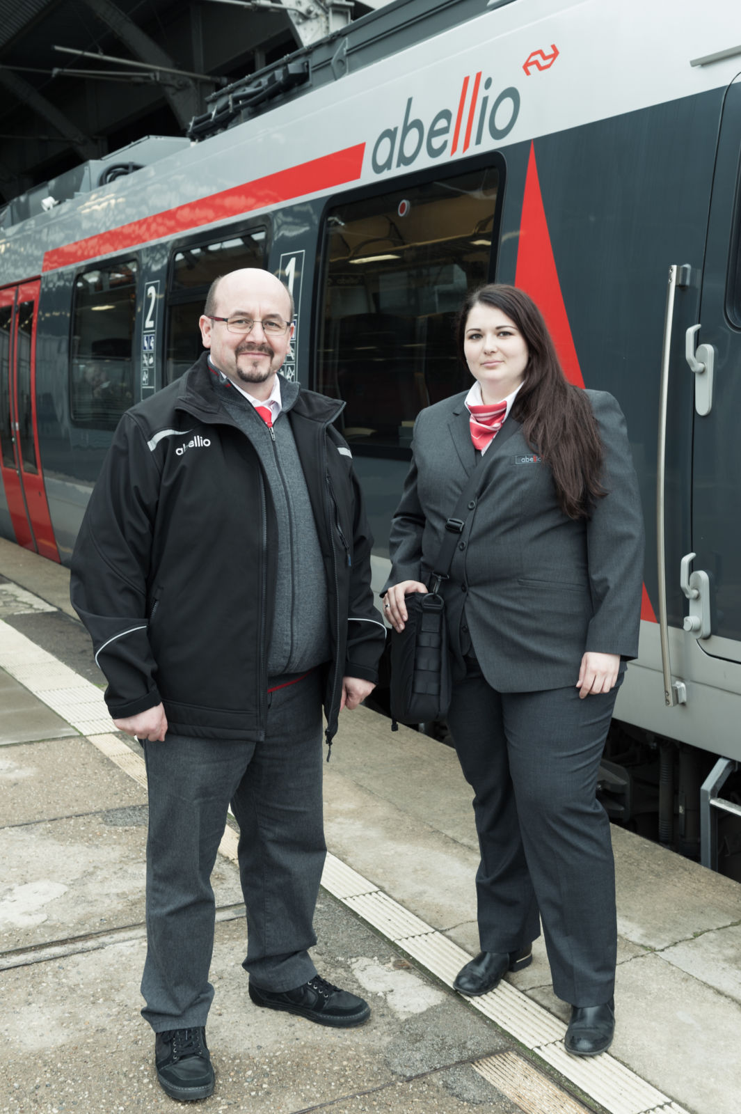 Eisenbahner mit Herz 2017 Dirk Otte und Maria Voigt, Abellio