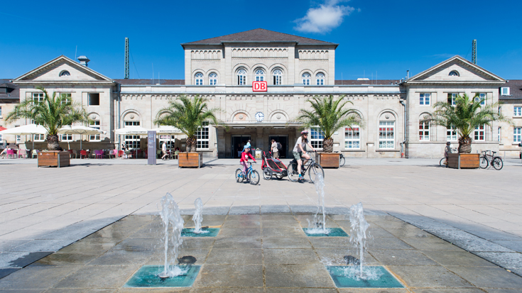 Bahnhof des Jahres 2013: Der Bahnhof Göttingen ist besonders gut für Fahrradfahrer zu erreichen