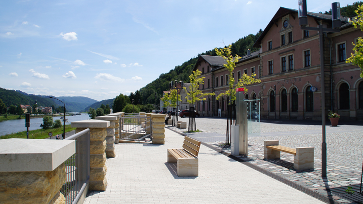 Bahnhof des Jahres 2012 - Sonderpreis Touristik: Bahnhof Bad Schandau, der Nationalparkbahnhof in der Sächsischen Schweiz