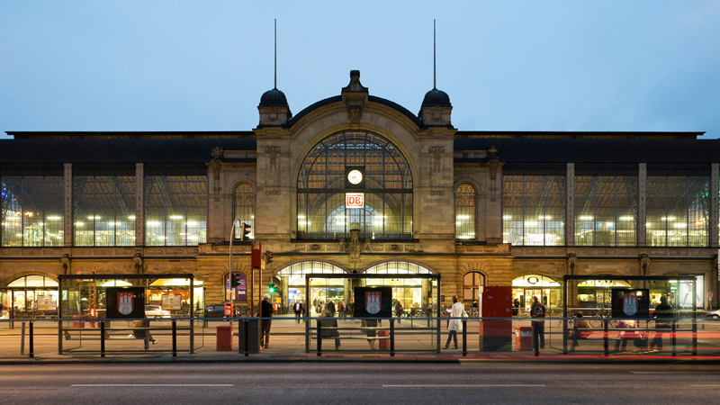 Der Bahnhof Hamburg Dammtor