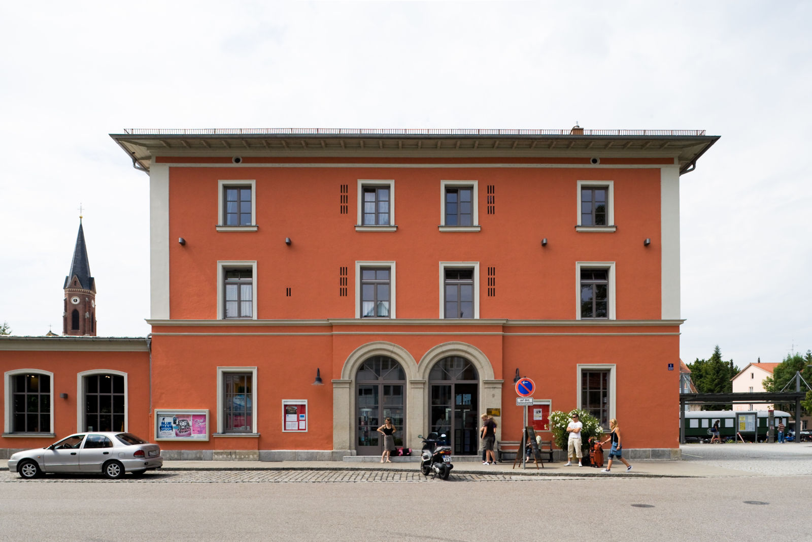 Der Bahnhof Landsberg am Lech