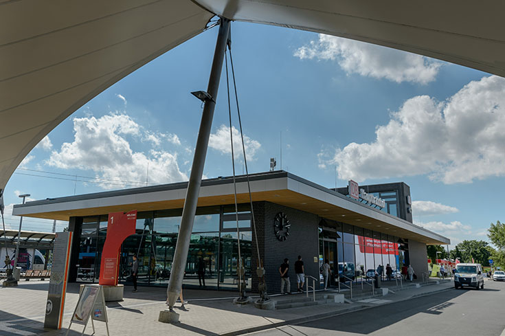 Der Bahnhof Lutherstadt Wittenberg ist Bahnhof des Jahres 2017.