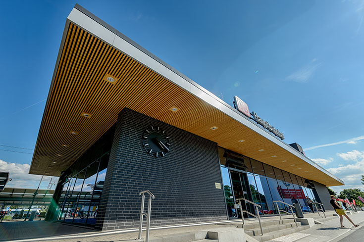 Der Bahnhof Lutherstadt Wittenberg ist Bahnhof des Jahres 2017.