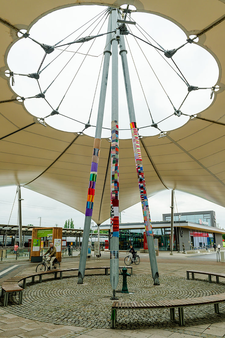 Der Bahnhof Lutherstadt Wittenberg ist Bahnhof des Jahres 2017.