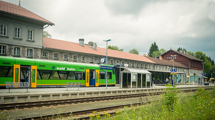 Der Bahnhof Bayerisch Eisenstein ist Bahnhof des Jahres 2017.