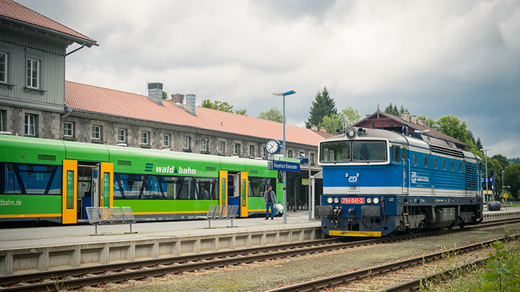 Der Bahnhof Bayerisch Eisenstein ist Bahnhof des Jahres 2017.