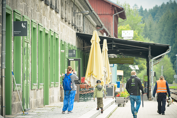 Der Bahnhof Bayerisch Eisenstein ist Bahnhof des Jahres 2017.