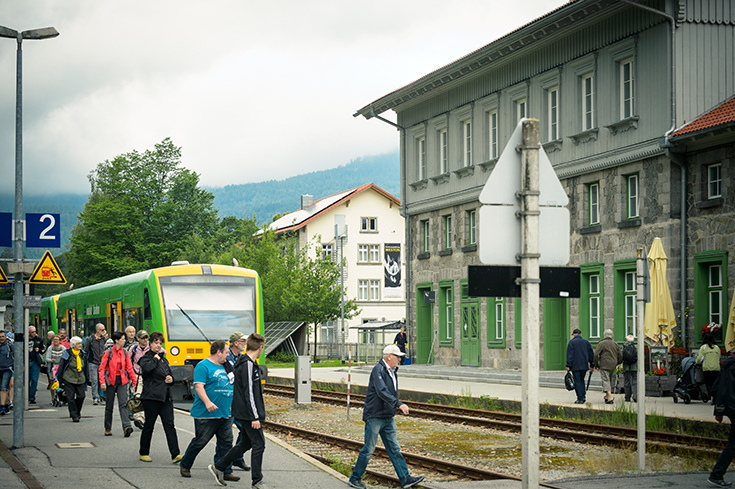 Der Bahnhof Bayerisch Eisenstein ist Bahnhof des Jahres 2017.