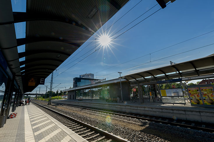 Der Bahnhof Lutherstadt Wittenberg ist Bahnhof des Jahres 2017.