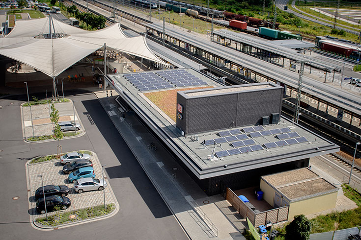 Der Bahnhof Lutherstadt Wittenberg ist Bahnhof des Jahres 2017.