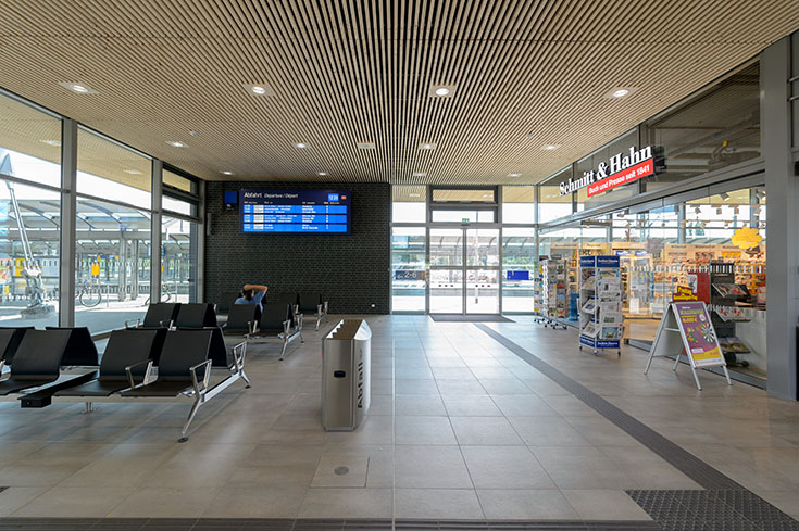 Der Bahnhof Lutherstadt Wittenberg ist Bahnhof des Jahres 2017.