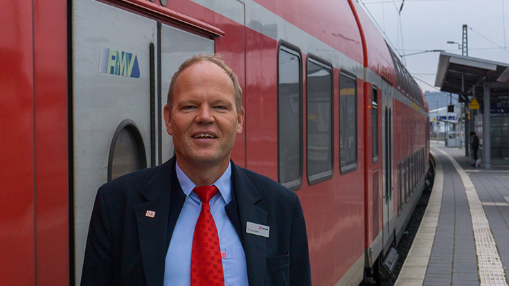 Peter Hohmann ist Eisenbahner mit Herz 2018.