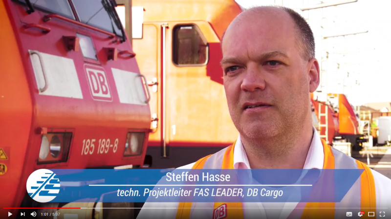 Fahrerassistenzsysteme: Steffen Haase, technischer Projektleiter bei DB Cargo im Video