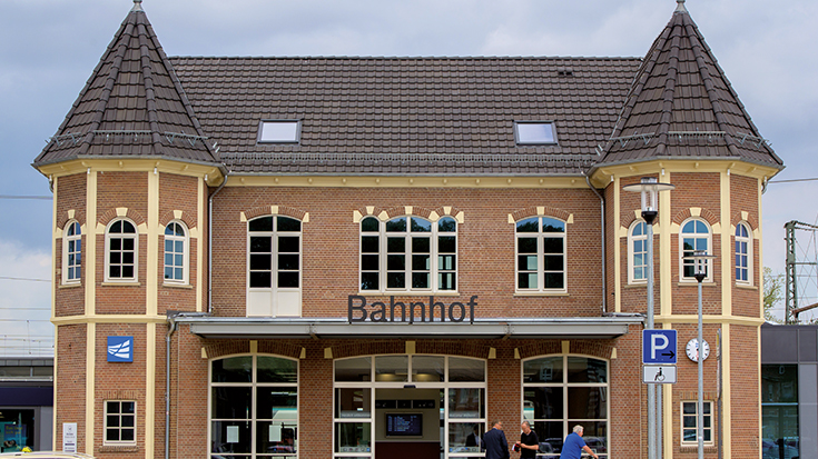 Der Siegerbahnhof: Bad Bentheim ist Bahnhof des Jahres 2019.