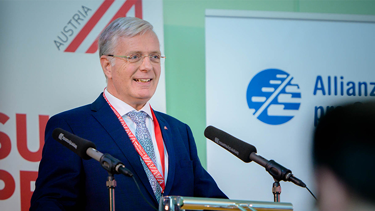 Dr. Heinz Walter, Leiter Handelsabteilung, Österreichische Botschaft Berlin