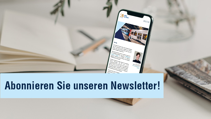 Abonnieren Sie den Newsletter der Allianz pro Schiene.