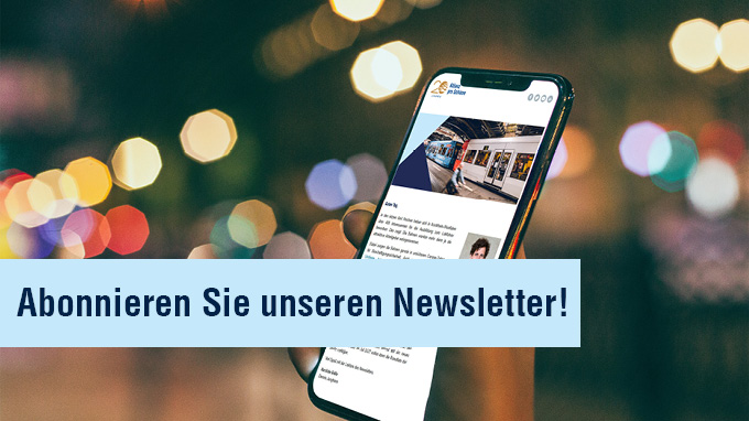 Abonnieren Sie den Newsletter der Allianz pro Schiene.