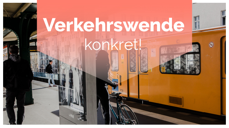 Verkehrswende konkret Projekt einreichen