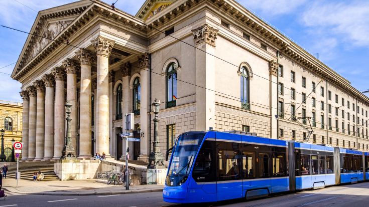 Die Tram in München