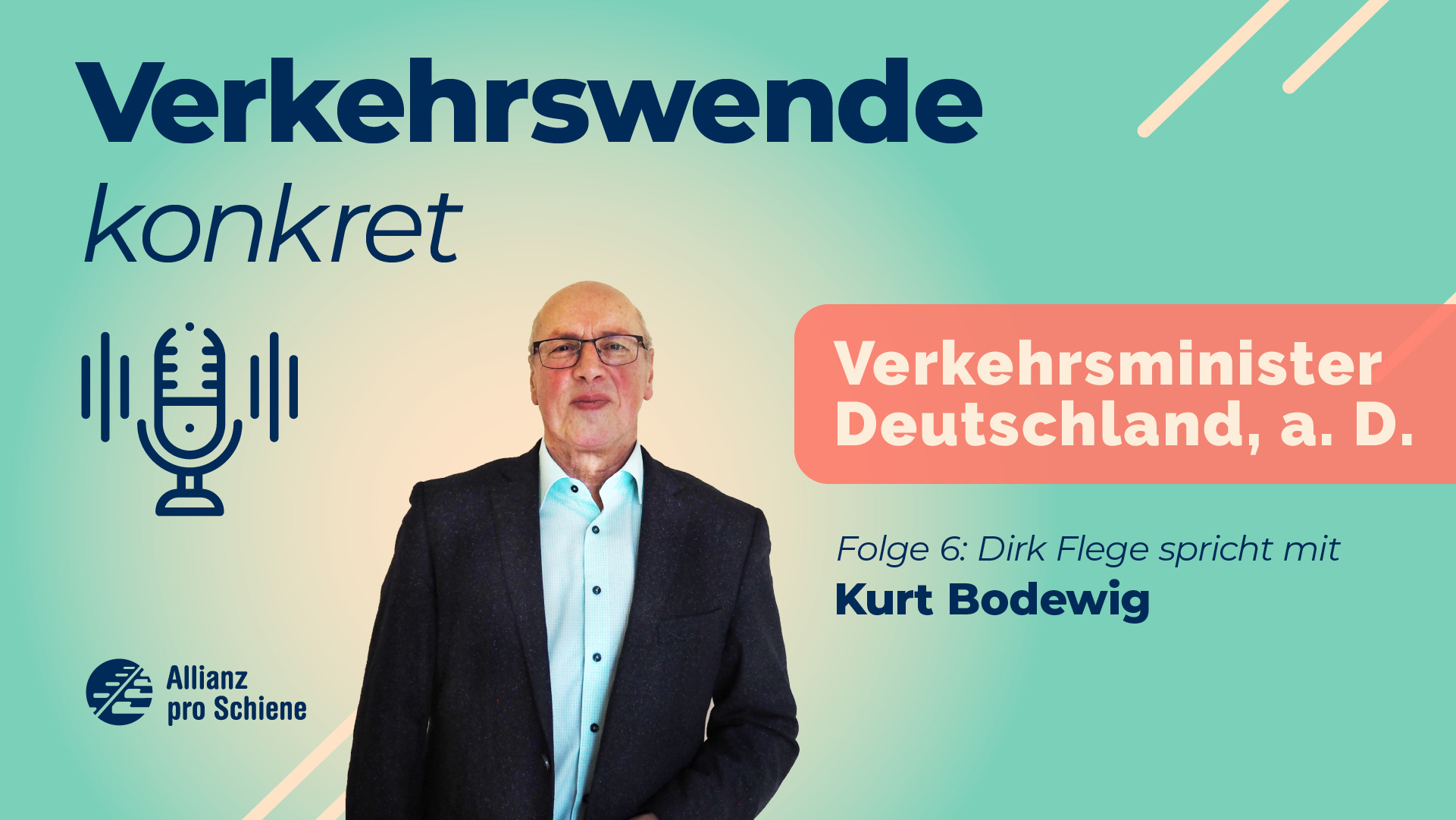 Podcast: Kurt Bodewig bei Verkehrswende Konkret