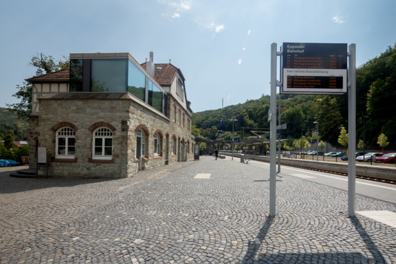 Eppstein, Bahnhof des Jahres 2018