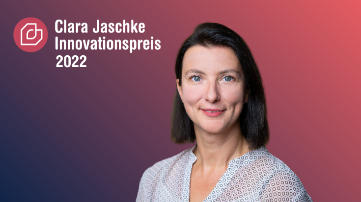 Der Clara Jaschke Innovationspreis 2022 geht an Dr. Katrin Fischer