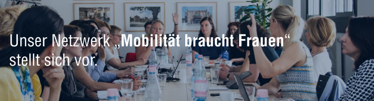 Das Allianz pro Schiene Netzwerk "Mobilität braucht Frauen" stellt sich vor.