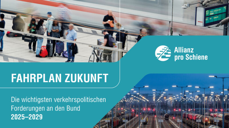 Das Titelblatt vom Fahrplan Zukunft 2025-2029