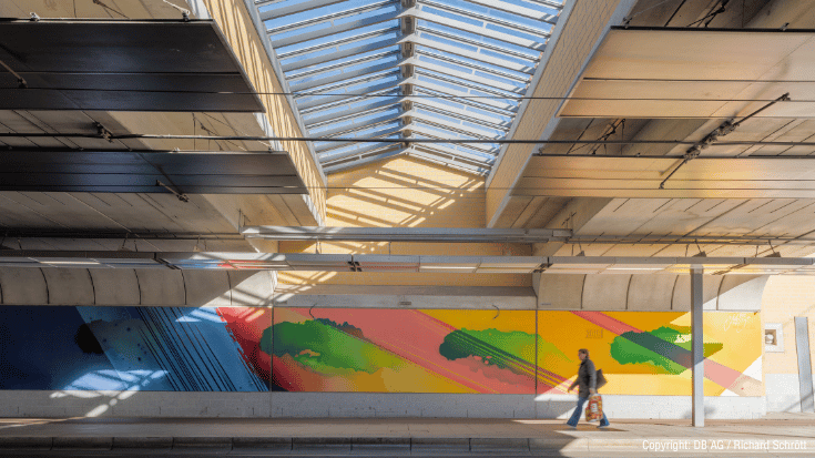 Die Unterführung am Kölner Platz wurde gänzlich neu gestaltet.