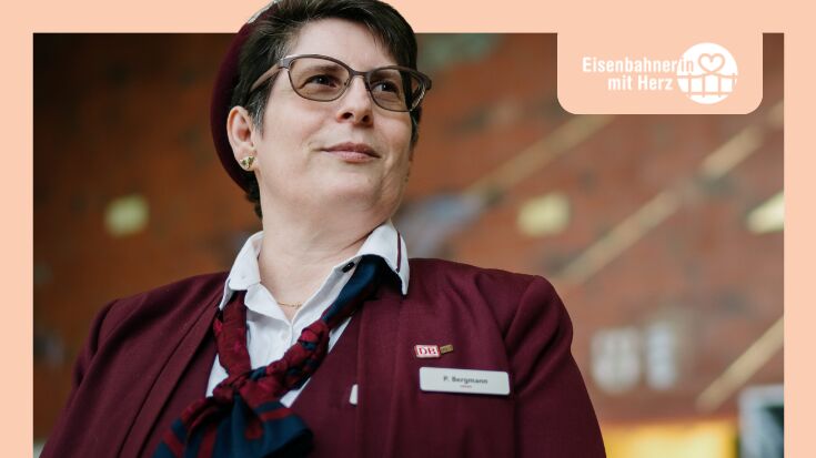 Eisenbahnerin mit Herz Bronzepreisträgerin 2026: Patricia Bergmann
