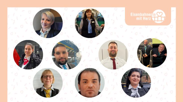 Die Landessieger Eisenbahner/innen mit Herz 2026