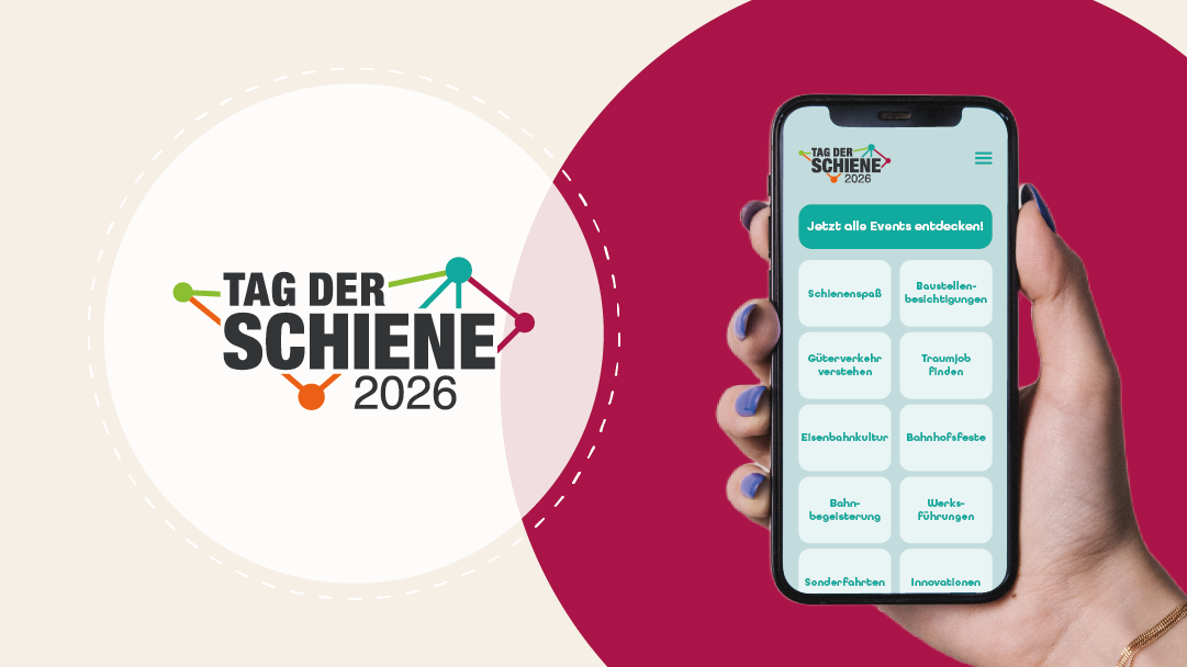 Der Veranstaltungskalender zum Tag der Schiene ist jetzt online