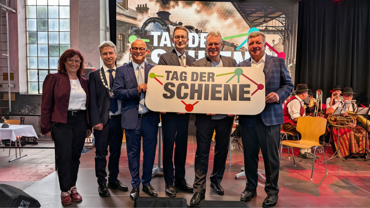 Der Tag der Schiene 2026 wurde in Freilassing eröffnet.